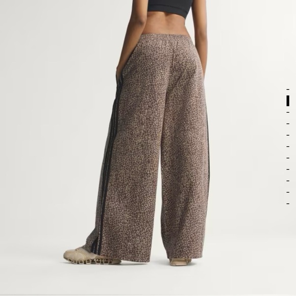 adidas Women’s FIREBIRD OVERSIZED AOP DENIM PANTS - Picture 3 of 4